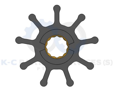 8016K Flexible Rubber Impeller